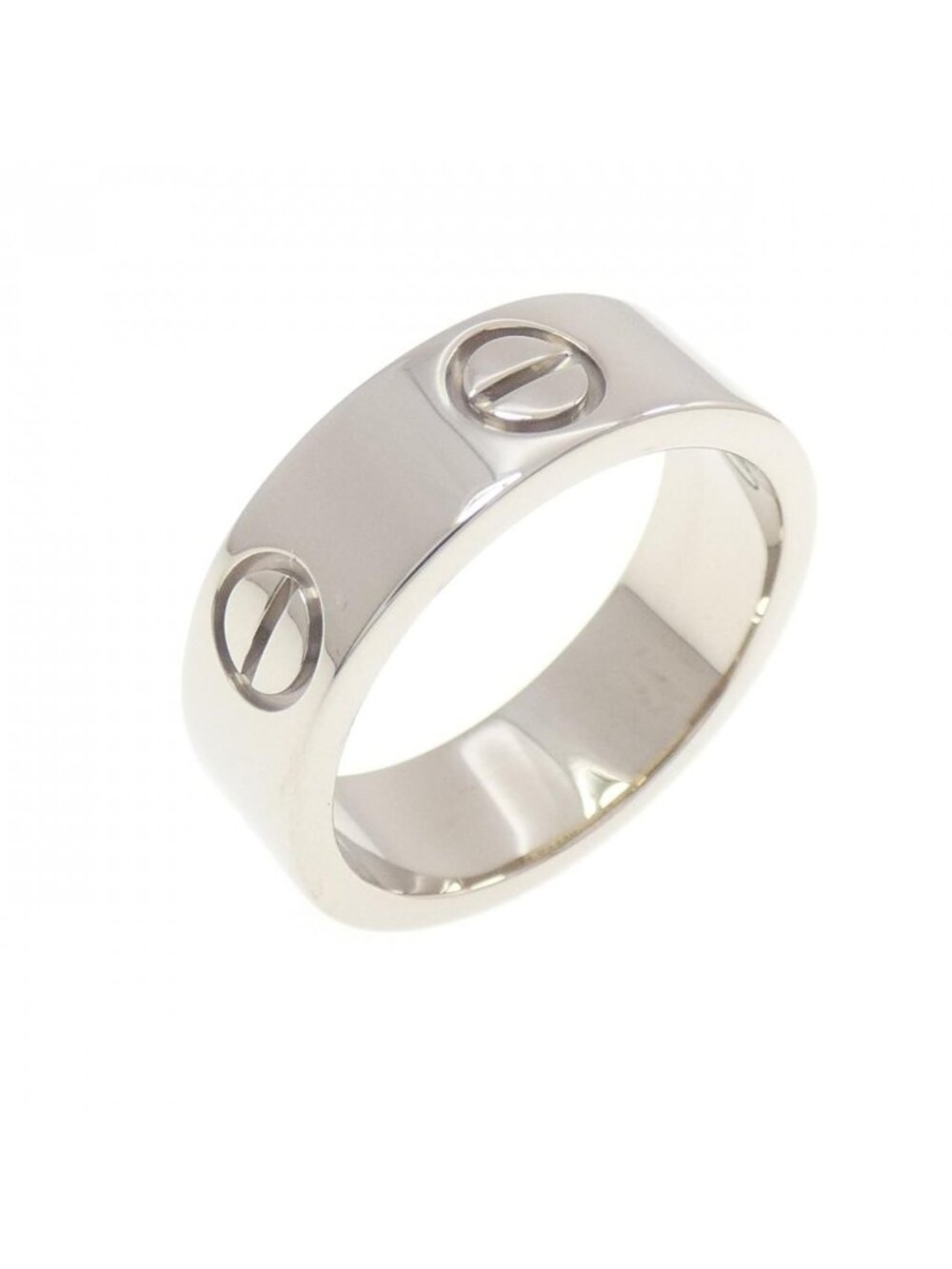 Cartier Love Ring White Gold